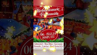 Weihnachtsmarkt Fürstenwalde fürstenwalde brandenburg santaclaus legendary trending supergeil [upl. by Yvor]