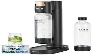 VEVOR Sparkling Water Maker Soda Maker Machine for Home Carbonating Seltzer Water Review [upl. by Allecsirp]