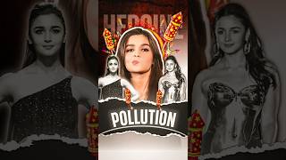 Ban Firecracker on diwali is not solution of pollution  alia bhatt mindeset [upl. by Fezoj]