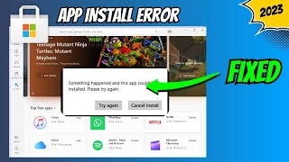 FIX Microsoft Store Not Downloading Apps or Install Error NEW [upl. by Hinda101]