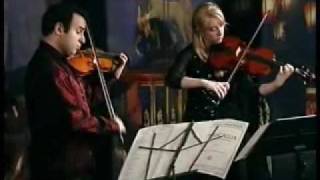 HandelHalvorsen Passacaglia Bela Horvath and Molly Carr on Hungarian TV [upl. by Sansone745]