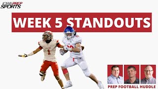 What stood out in Iowa high school Week 5 plus updated rankings  Prep Football Huddle [upl. by Addie999]