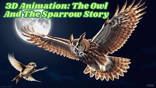 3D Animation The Owl And The Sparrow Story [upl. by Esej665]