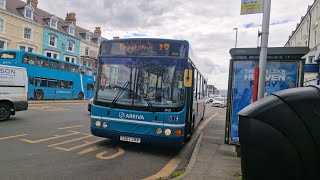 BEAST Arriva Wales VDL SB120 Wright Cadet 2635CX07 CRV Route 13 [upl. by Llennoc]