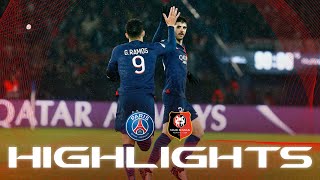 HIGHLIGHTS  PSG 11 RENNES ⚽️🏆 Ligue1  PSGSRFC [upl. by Lee]