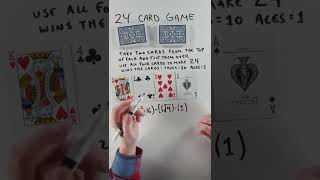 The 24 Card Math Game shorts [upl. by Cassady]