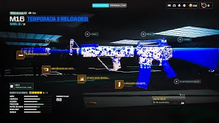 ¿HA VUELTO la M16 con KIT DE CONVERSIÓN😱​ ​la MEJOR CLASE de la M16 en WARZONE [upl. by Ekram933]