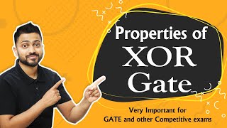 XOR Gate Properties in Hindi with example  Digital Electronics [upl. by Chelsie]