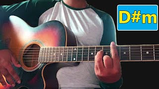 How to Play D sharp minor Dm Chord on Guitar  Guitar Lessons [upl. by Ezaria230]