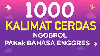 1000 Kalimat Percakapan Bahasa Inggris  Cerdas Bahasa Inggris [upl. by Lindahl687]