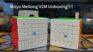 Moyu Meilong 6x6 and 7x7 V2M Unboxing [upl. by Hazmah]