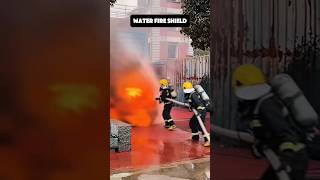 Water fire shield fire warrior🪖🧑‍🚒firebrigade fire firefighter viralvideo trending fireservice [upl. by Augusto]