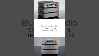 Burson Timekeeper amp Soloist GT4 bursonaudio headphoneamplifier audiophile poweramplifier [upl. by Yggam]