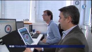 Reportage sur la startup Ubleam au JT 1920 France 3 [upl. by Turpin586]