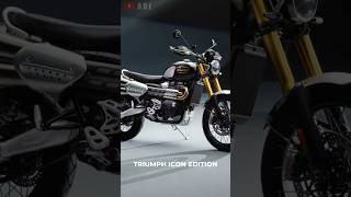 2025 TRIUMPH ICON EDITION  Scrambler 900 1200X 1200XE Bonneville T100 T120 Bobber Speedmaster [upl. by Yasmeen]