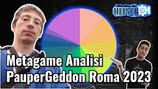 Metagame Analisi PauperGeddon Roma 2023 ft alessandromoretti1177 [upl. by Ayek598]