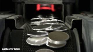 Coin Minting Process  Quality Silver Bullion [upl. by Victory186]