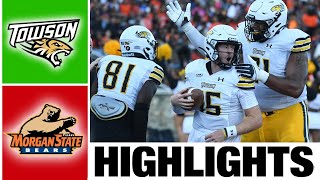 Morgan State vs Towson Highlights  College Football Week 3  2023 College Football [upl. by Tri26]