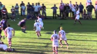 Cranbrook School 1st XV Rugby Highlights 2014 [upl. by Naeerb671]