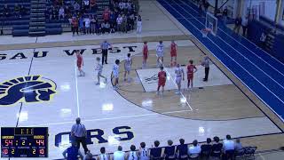 Wausau West High School vs Medford High School Mens Varsity Basketball [upl. by Magill]