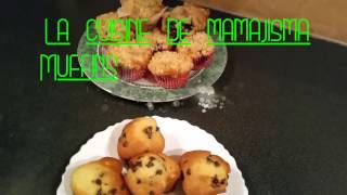 MUFFINS MYRTILLE CRUMBLE FAÇON STARBUCKS ET MUFFINS PÉPITES CHOCOLAT [upl. by Nnylg]