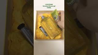 록시땅 버베나 샤워젤 50ml 리퀴드솝 핸드크림젤 언박싱 l LOCCITANE Verveine Shower Gel unboxing [upl. by Octave]