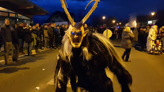 Krampuslauf 2023 Die furchteinflößende Tradition der Perchten [upl. by Aicetal]