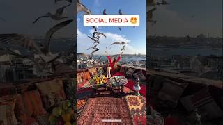 SOCIAL MEDIA vs REALITY🕊️ nature travel adventure explore [upl. by Philipps]