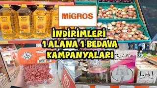 MİGROS 5 LT YAĞ KIYMA SOĞAN İNDİRİMDE🔔1 ALANA 1 BEDAVA KAMPANYALARI❗MİGROS MARKET FİYATLARI [upl. by Llig322]