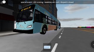 EPTA Roblox New Flyer XD60 6304 2024 On W81 Limited [upl. by Ecallaw525]