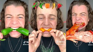 New Best LukeDidThat Spicy Challenge Tik Toks 2023  New Funny Tik Tok Memes  TikTok Famous [upl. by Crean21]