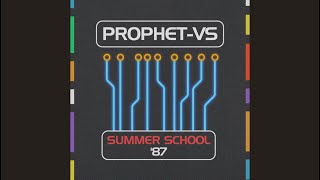 Arturia Prophet VS V  Summer School 87 [upl. by Emelin]