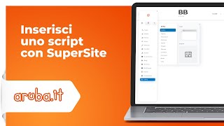 Inserisci uno script con SuperSite [upl. by Lasala]