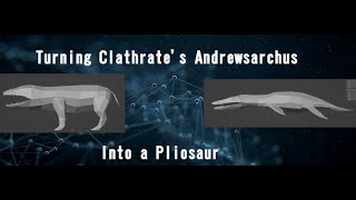 Turning Clathrates old Andrewsarchus into a Pliosaur [upl. by Yekciv]