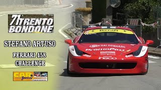 TrentoBondone 2022  Stefano Artuso  Ferrari 458 Challenge [upl. by Lessig]