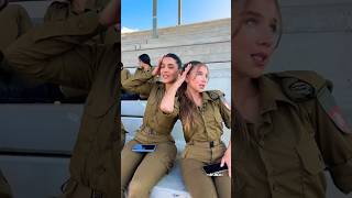 We are Israel Defense Force Angels 💕 idf israel prettygirl armygirl trend [upl. by Ronaele904]