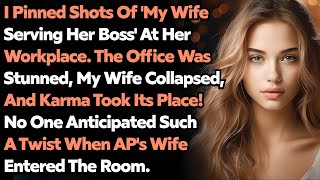 Cheating Exposed Wifes Boss Serve Shots Shock Office She Collapses APs Spouse Brings Twist [upl. by Rozanna]