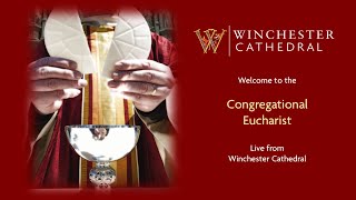 110324 Congregational Eucharist live from Winchester Cathedral 🇺🇦 [upl. by Edorej193]