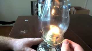 How to Use  Fill  Light an Oil Lamp or Oil Lamp How to Video [upl. by Eilitan823]