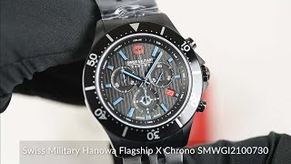 Swiss Military Hanowa Flagship X Chrono SMWGI2100730 [upl. by Ranee304]