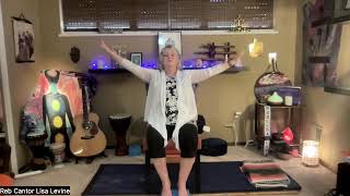 Angels of Kabbalah Flow Jewish Yoga with Reb Cantor Lisa Levine [upl. by Ardiekal721]