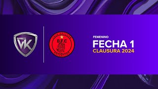 Valkirias v DFC  2° Femenino  Fecha 1  Clausura 2024 [upl. by Birecree688]