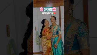 grwm me amp my sissy😍✨makeup makeover wedding restyling weddingsarees youtube ytshort yt [upl. by Clarey45]