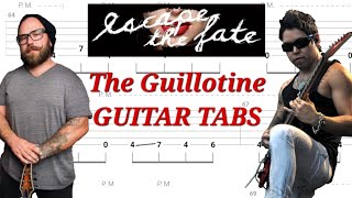 Escape The Fate  The Guillotine  Rhythm amp Lead GUITAR TABS  Tutorial  Lesson [upl. by Eniamrehc]