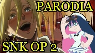 Shingeki no Kyojin OP 2 KaraokeParodia │ JR21 [upl. by Ahsimed]