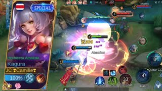 Kagura Gameplay Cherry Witch Kagura  Ultra Damage Epic Comeback  Mobile Legends [upl. by Maynard]