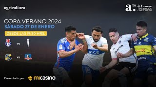 U DE CHILE VS U CATÓLICA  EVERTON VS COLOCOLO AMISTOSOS  27 DE ENERO 2024 [upl. by Airpal]