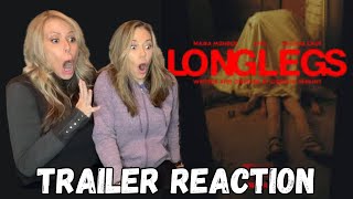 LONGLEGS Movie Trailer Reaction  This Looks Absolutely Terrifying [upl. by Je]