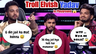 Elvish Yadav insult in Playground Season 😱 Angry Reply Munawar farooqi [upl. by Hsima]