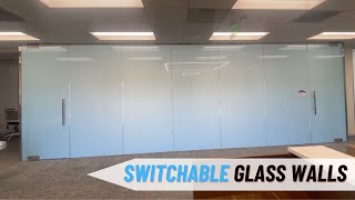 Transform Your Office with Switchable Smart Glass Walls [upl. by Ahpla]